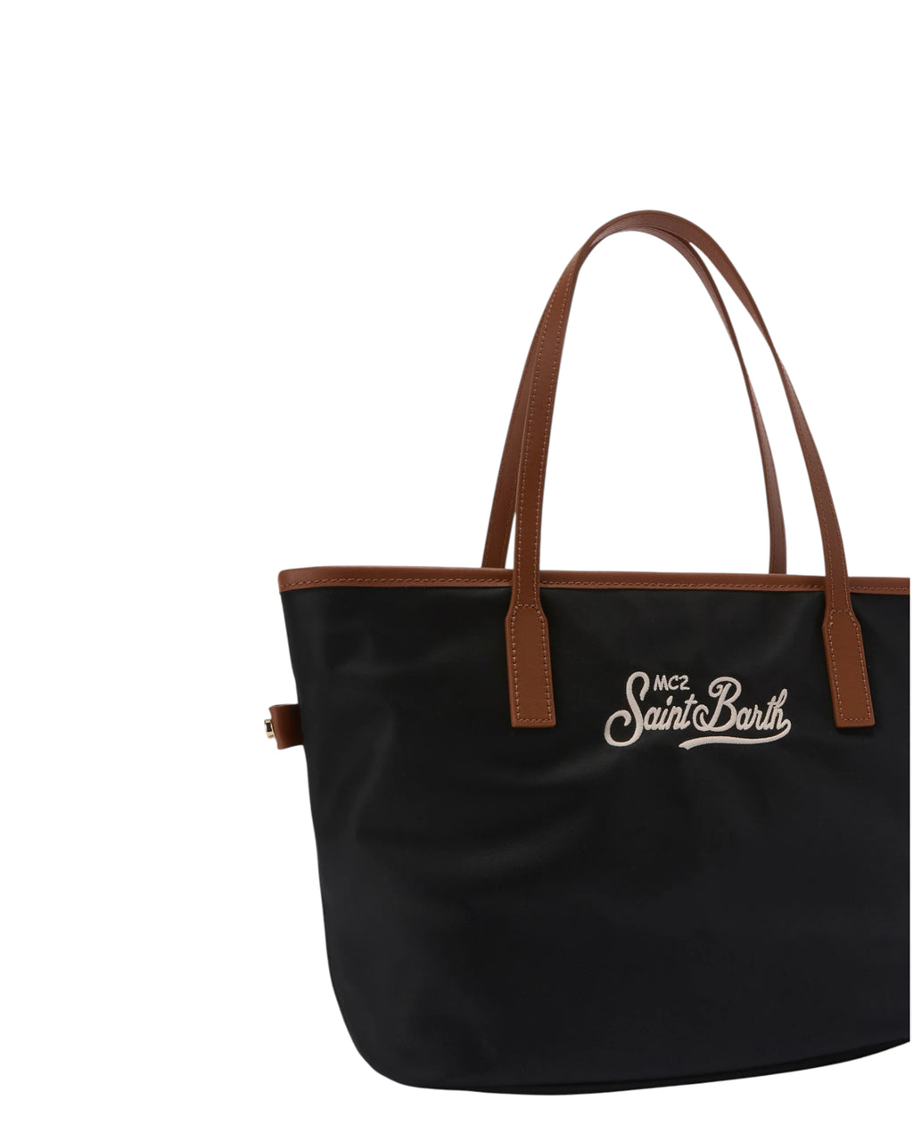Borsa City Medium Nailonas Juoda MC2 Saint Barth