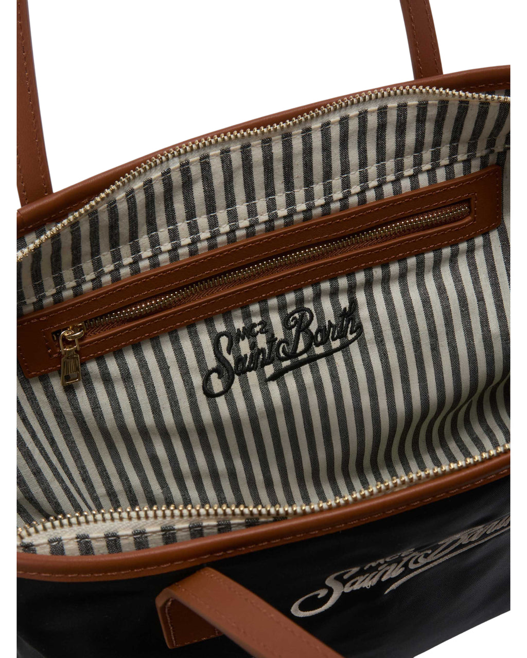 Borsa City Medium Nailonas Juoda MC2 Saint Barth