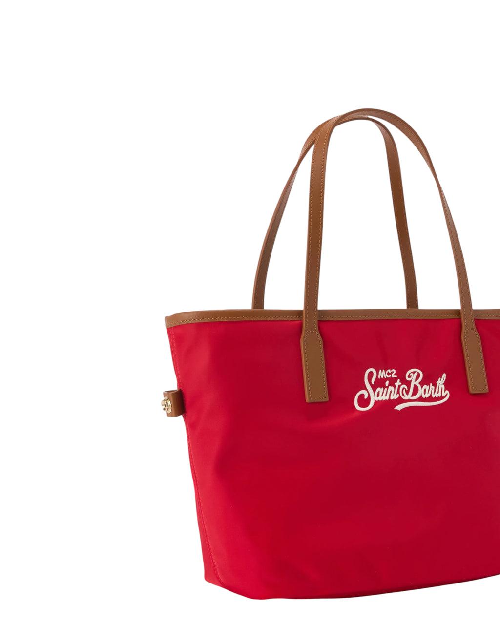 Borsa City Medium Nylon rød MC2 Saint Barth