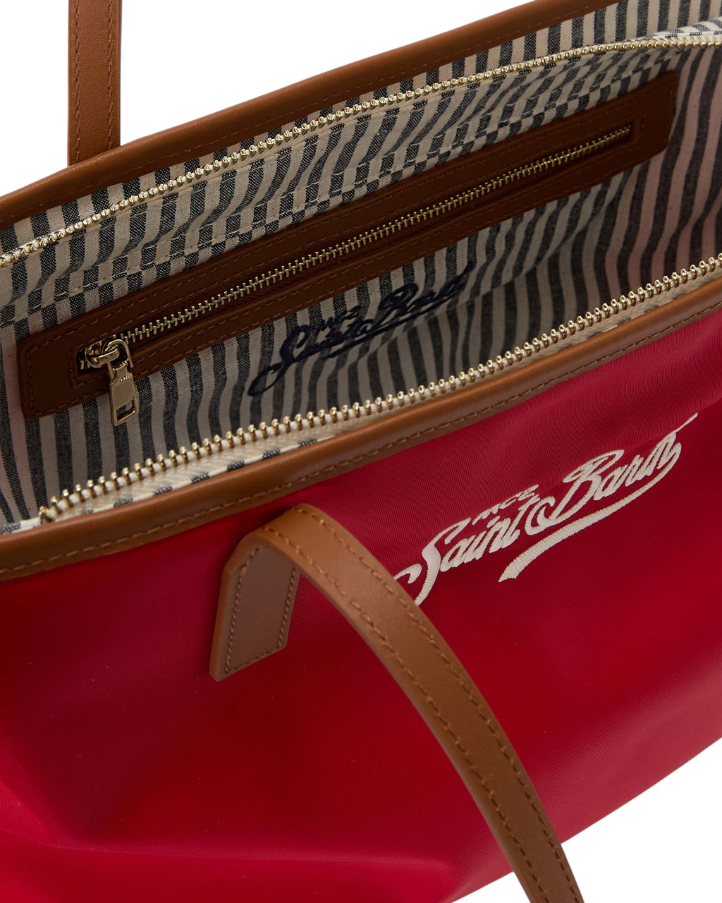 Borsa City Medium Nylon rød MC2 Saint Barth