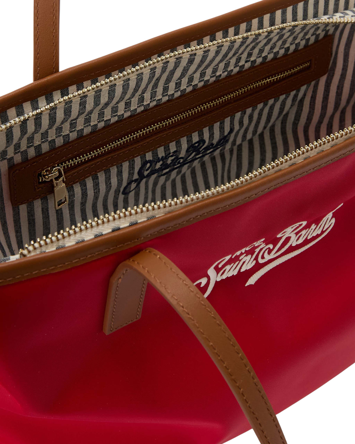 Borsa City Medium Nylon rød MC2 Saint Barth