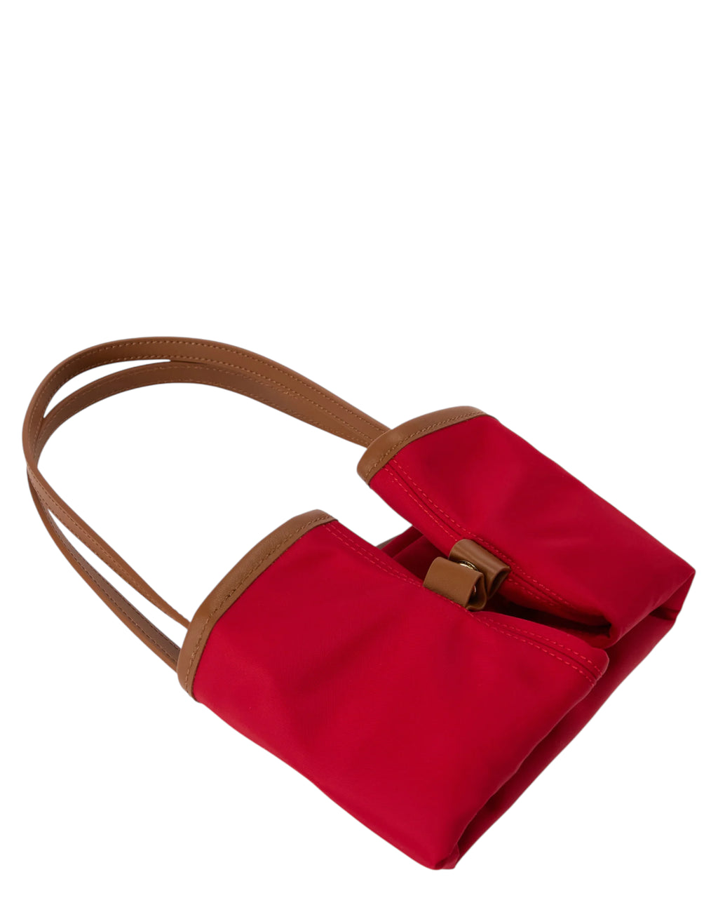 Borsa City Medium Nylon rød MC2 Saint Barth
