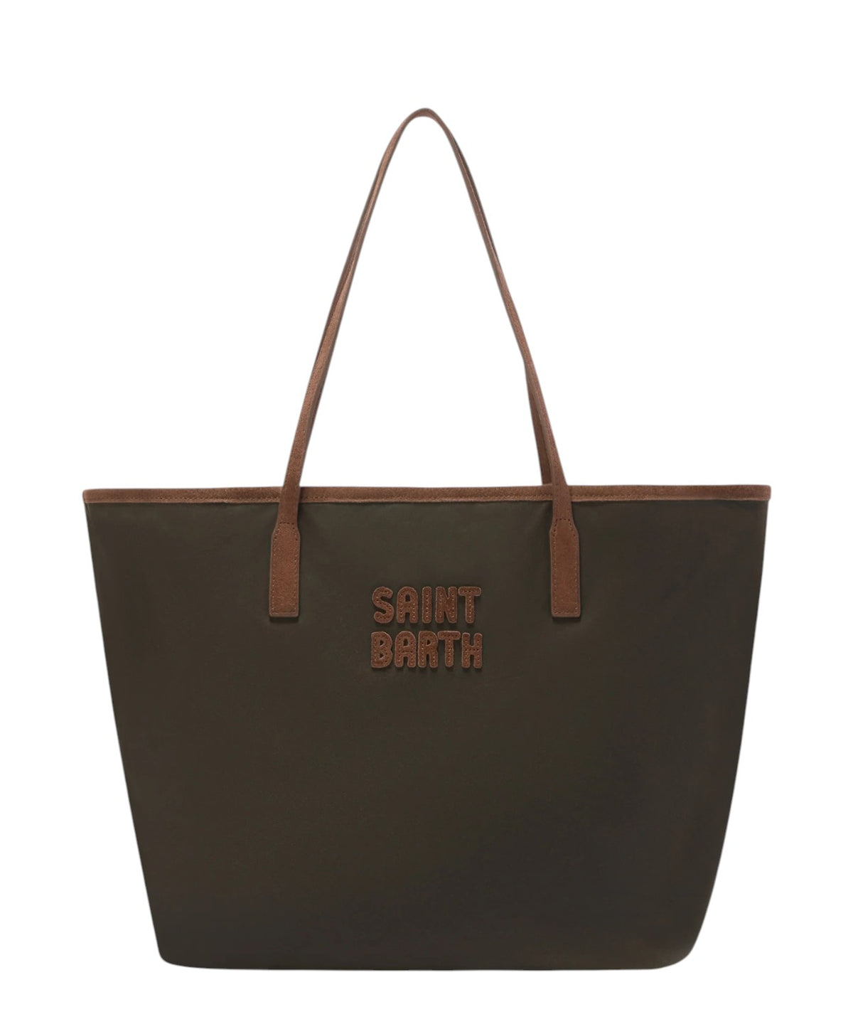 Mc2 Saint Barth Borsa a Spalla City in Cotone Cerato