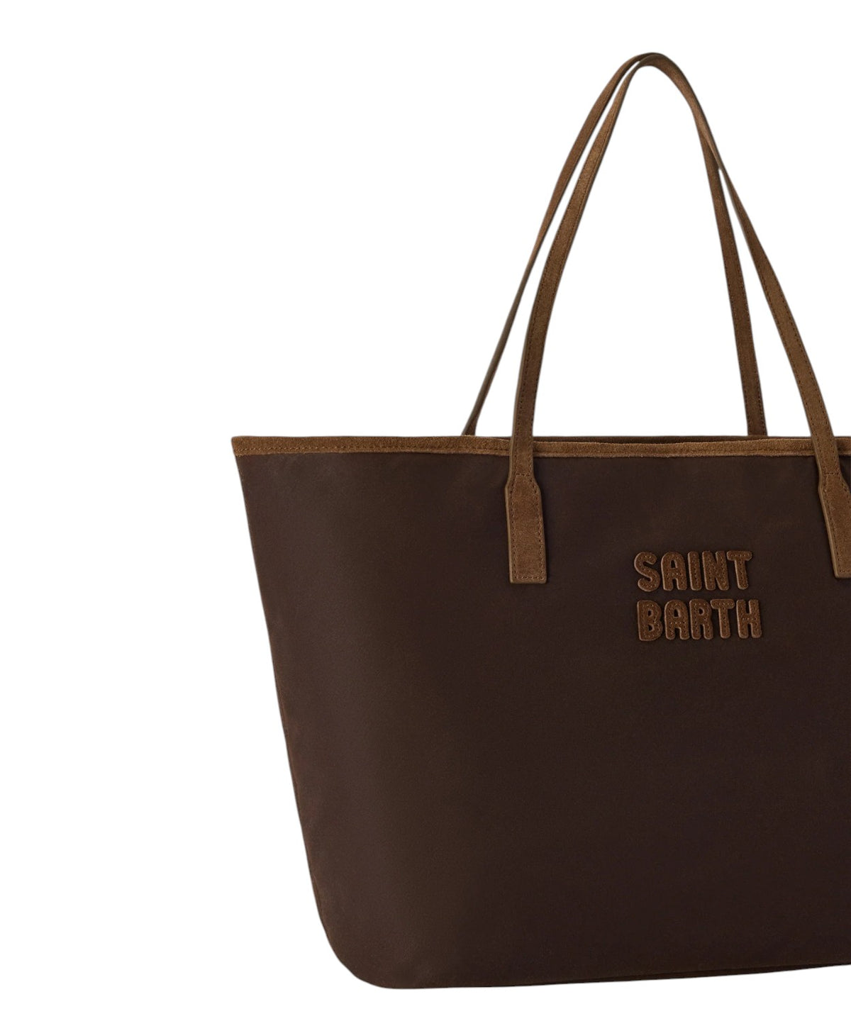 Mc2 Saint Barth Borsa a Spalla City in Cotone Cerato