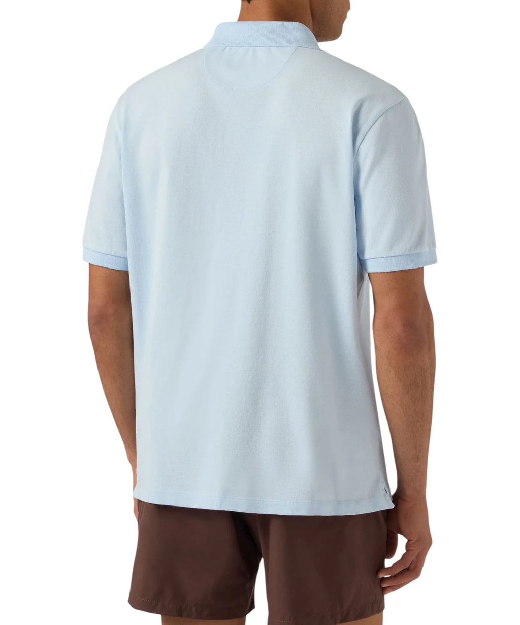 Polo voor heren Charles MC2 Saint Barth in katoenen piqué