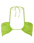 Top Mare a Fascia Dahlia Verde Lime-Mc2 Saint Barth-Costumi da bagno-Vittorio Citro Boutique