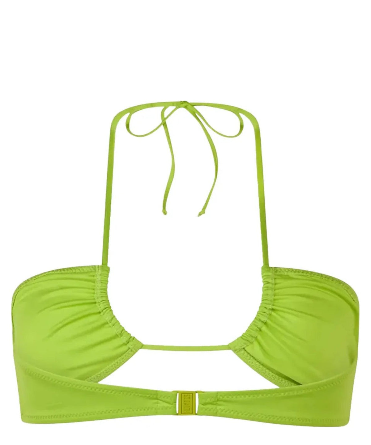 Top Mare a Fascia Dahlia Verde Lime-Mc2 Saint Barth-Costumi da bagno-Vittorio Citro Boutique
