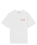 T-shirt Emilie MC2 Saint Barth con Ricamo e Corno Applicato
