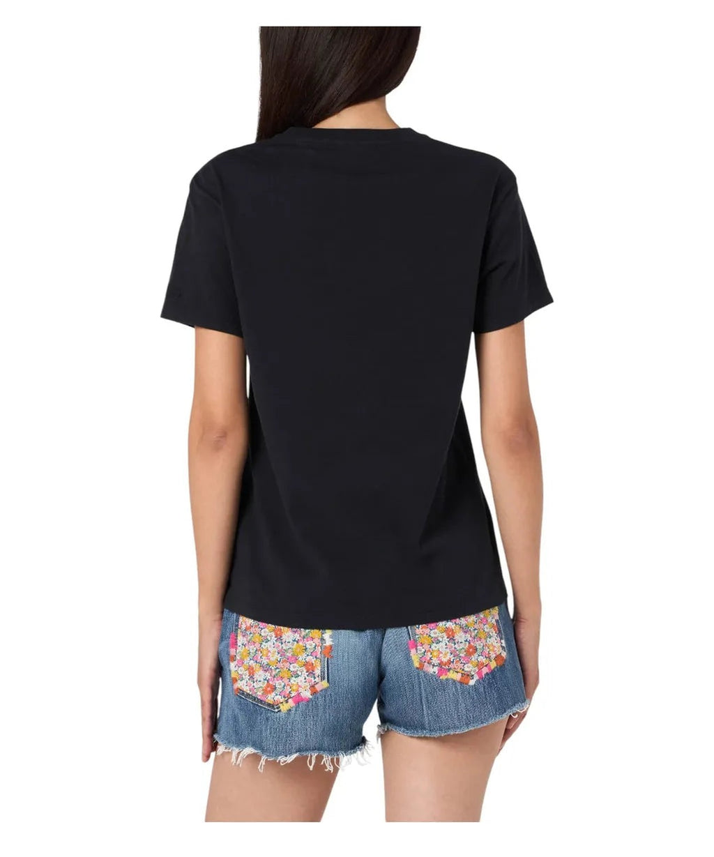 T-shirt Emilie con ricamo “Sono Nera”-Mc2 Saint Barth-T-shirt-Vittorio Citro Boutique