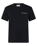 T-shirt Emilie con ricamo “Sono Nera”-Mc2 Saint Barth-T-shirt-Vittorio Citro Boutique