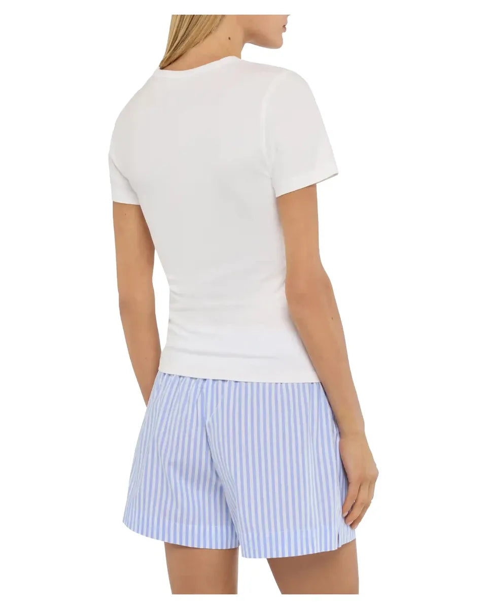 T-shirt Donna Saint Barth “Tanto Non Li Dimostro”-T-shirt-Mc2 Saint Barth-Vittorio Citro Boutique