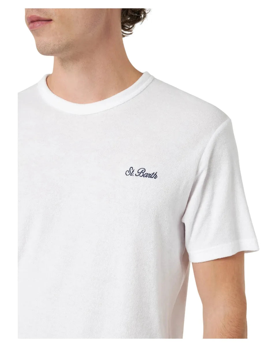 T-Shirt Gary in Spugna-Mc2 Saint Barth-T-shirt-Vittorio Citro Boutique