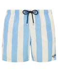 Costume Mare Gustavia Azzurro e Bianco con Ricamo St. Barth-Mc2 Saint Barth-Costumi da bagno-Vittorio Citro Boutique