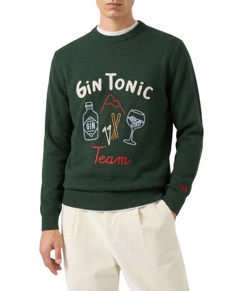 Maglione Uomo Heron in Cashmere Gin Tonic