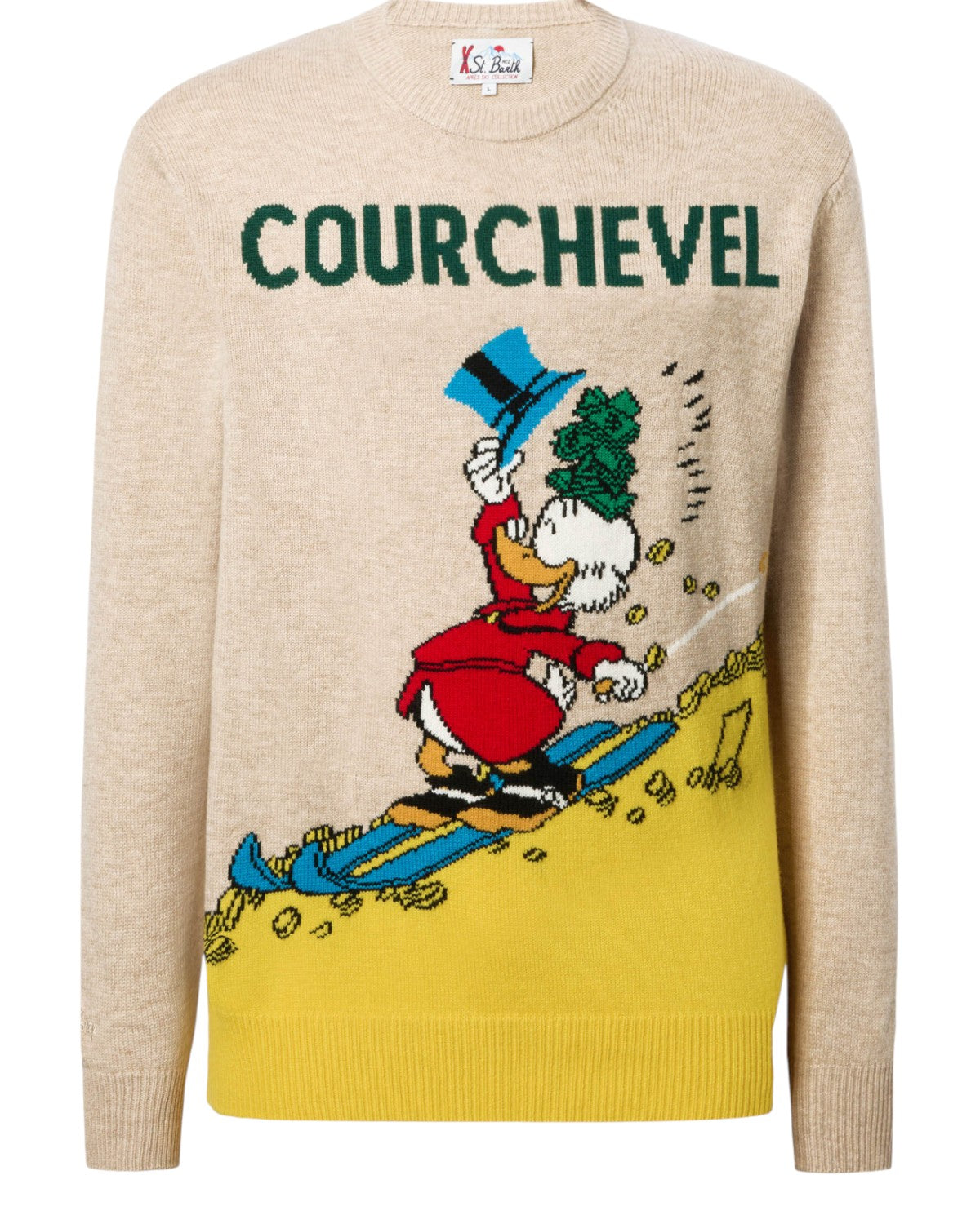 Jacquard Donald Duck Cashmere Sweater – Vittorio Citro