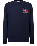 Maglione Heron Light con ricamo Zio Paperone-Mc2 Saint Barth-Maglieria-Vittorio Citro Boutique