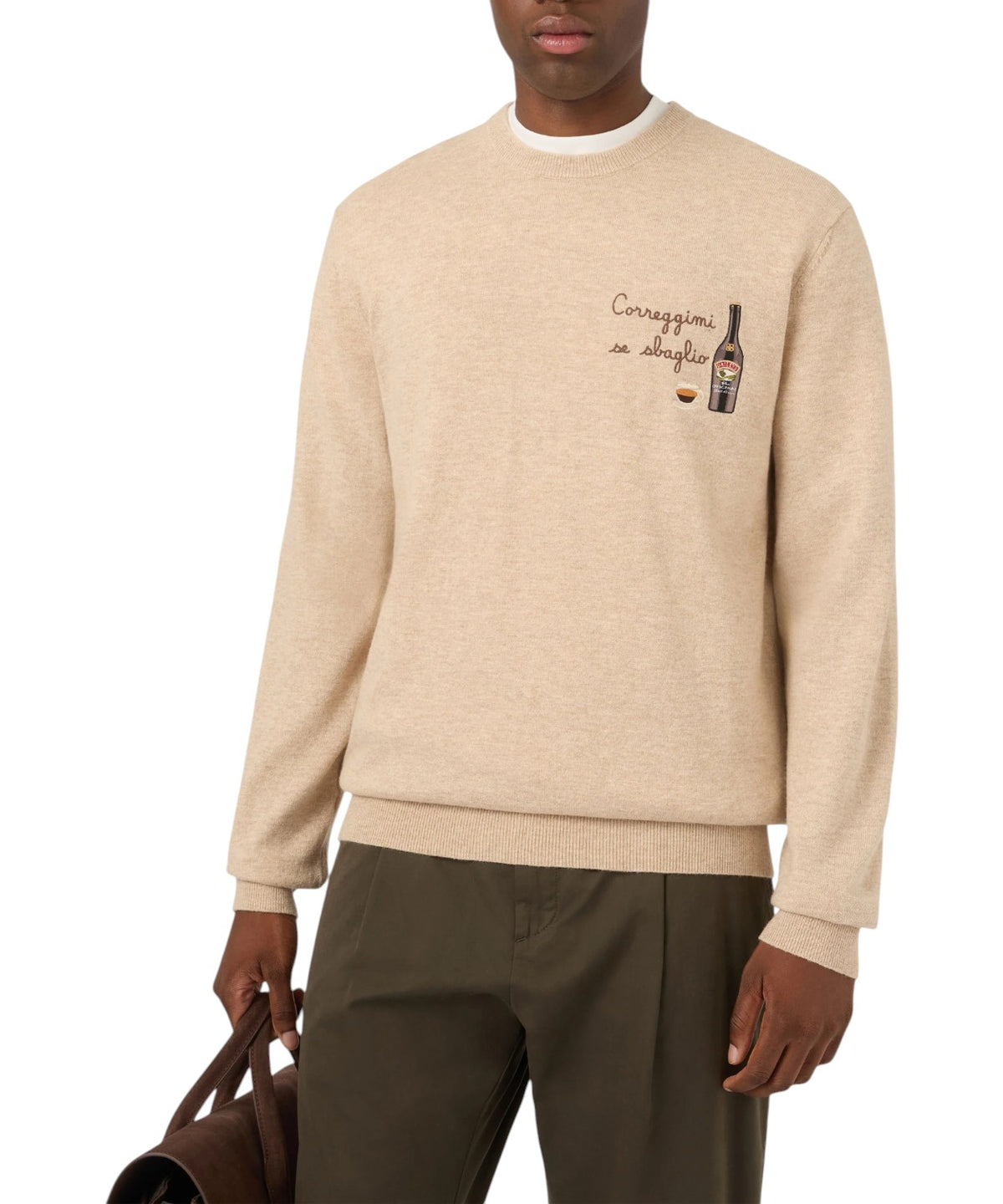 Maglione Heron Light con ricamo Baileys