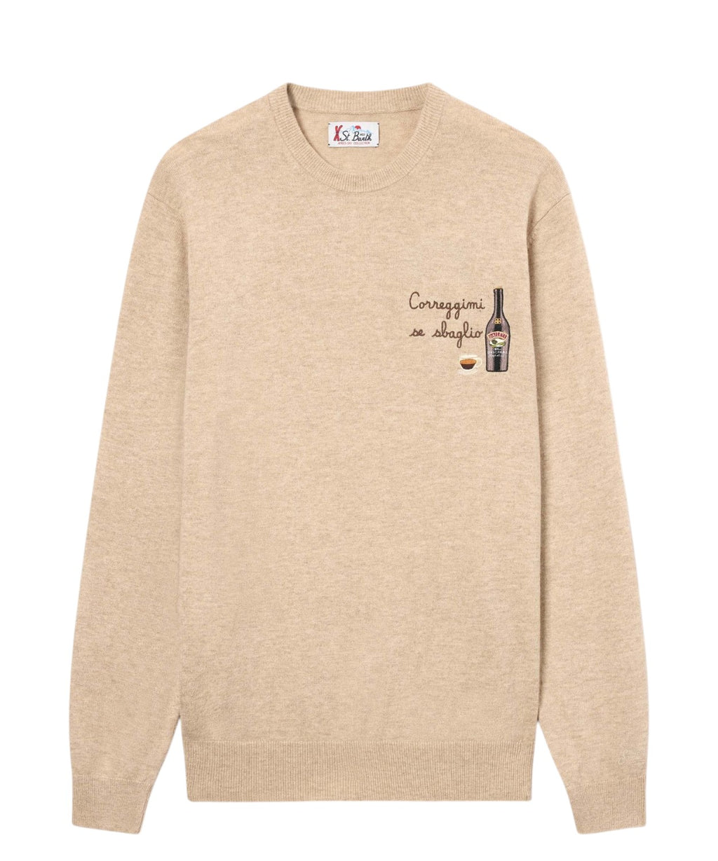 Maglione Heron Light con ricamo Baileys
