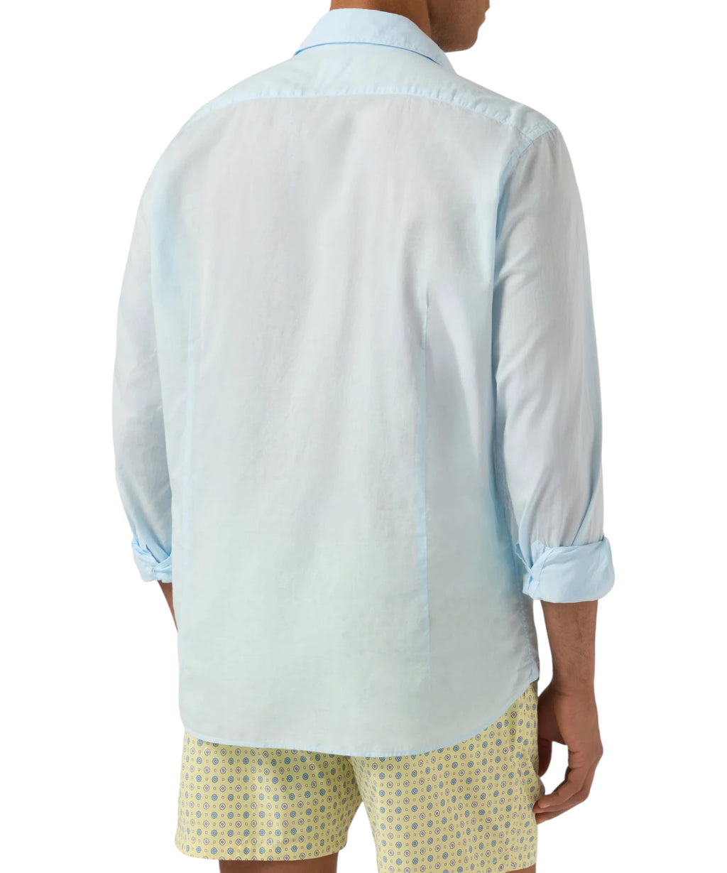 Camisa Hombre MC2 Saint Barth con Logo Bordado