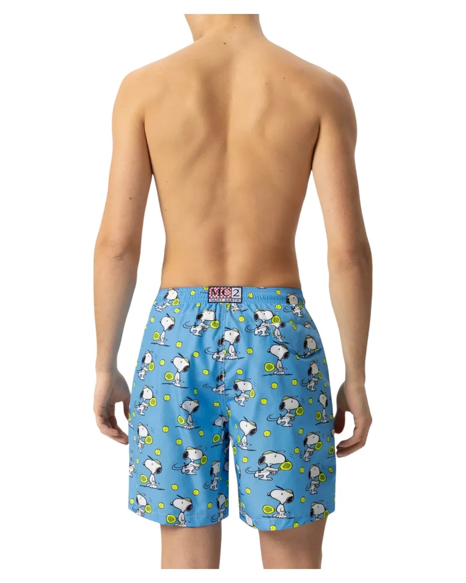 Costume Snoopy Azzurro-Mc2 Saint Barth-Costumi da bagno-Vittorio Citro Boutique