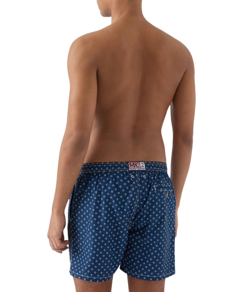 Herrejakke MC2 Saint Barth Ultralight med mønster