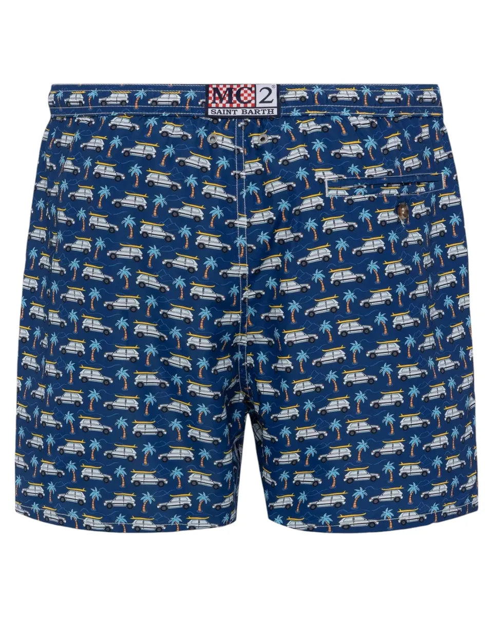 Costume Lighting Panda FIAT Edition Blu-Mc2 Saint Barth-Costumi da bagno-Vittorio Citro Boutique