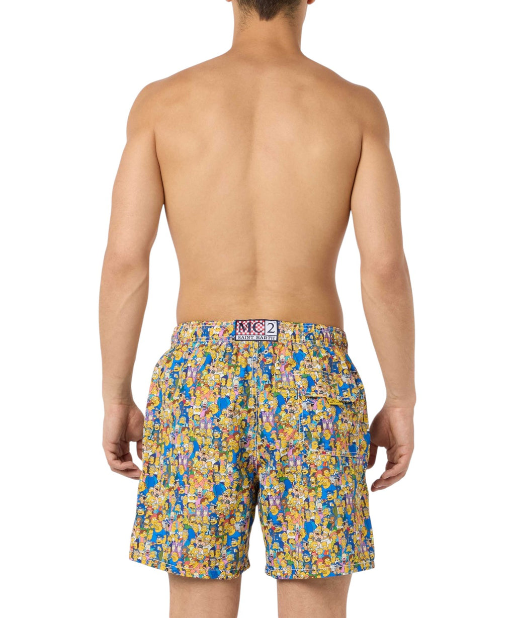 Costume Uomo MC2 Saint Barth Ultralight con Fantasia Simpson