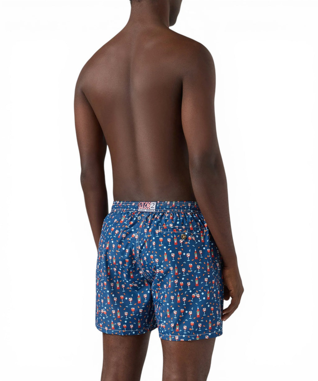 Costume Uomo MC2 Saint Barth Ultraleggero con Fantasia