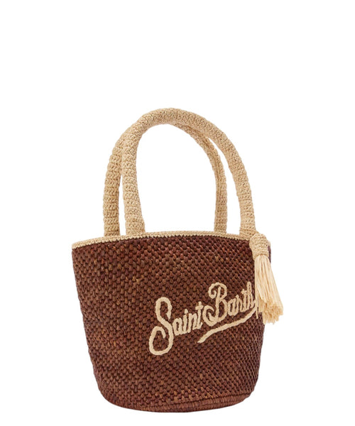 Borsa Marcy Mini Raffia Marrone per Look Estivi Eleganti