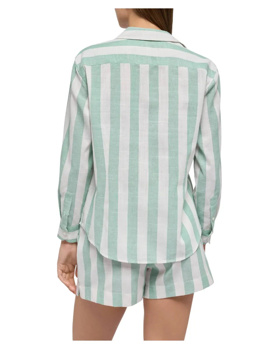 Camicia Meredith 100% Lino-Mc2 Saint Barth-Camicie-Vittorio Citro Boutique