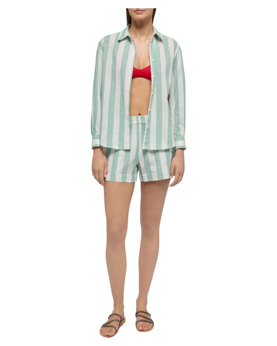 Camicia Meredith 100% Lino-Mc2 Saint Barth-Camicie-Vittorio Citro Boutique