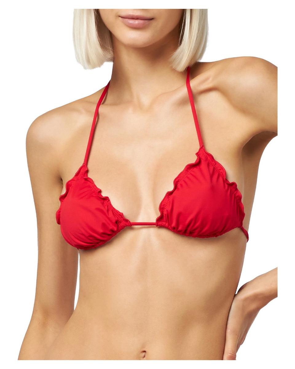 Triangolo Sagittarius Rosso con Spalline Regolabili-Mc2 Saint Barth-Costumi da bagno-Vittorio Citro Boutique