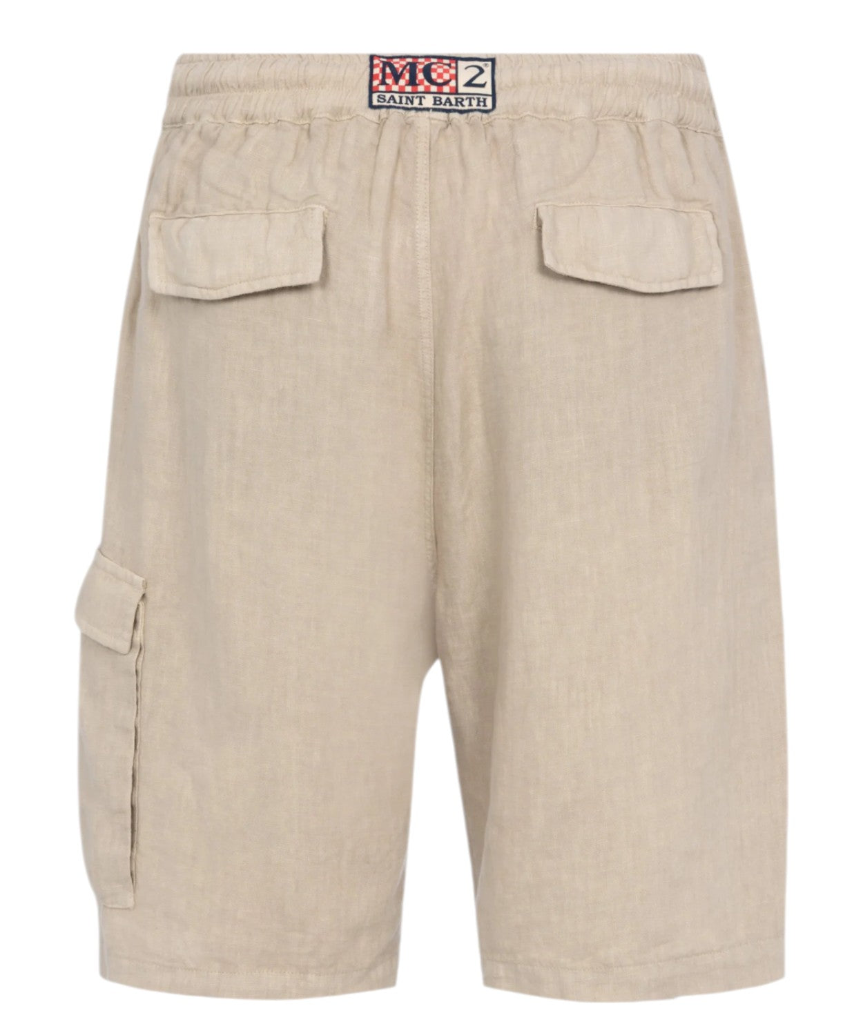Bermudas de lino para hombre Marseille con cordón para mayor comodidad