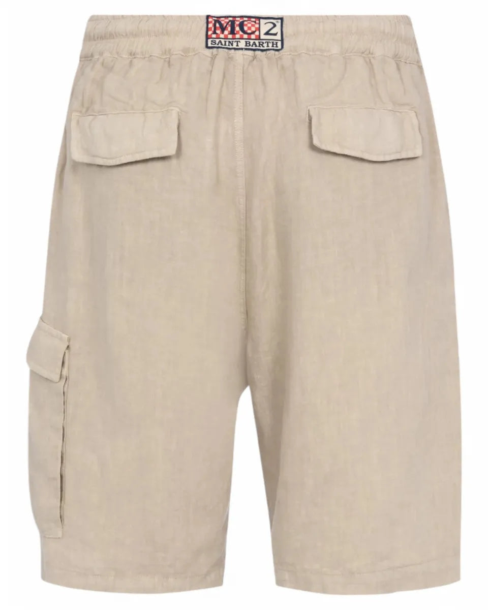 Bermuda Uomo in Lino Marseille-Mc2 Saint Barth-Shorts-Vittorio Citro Boutique
