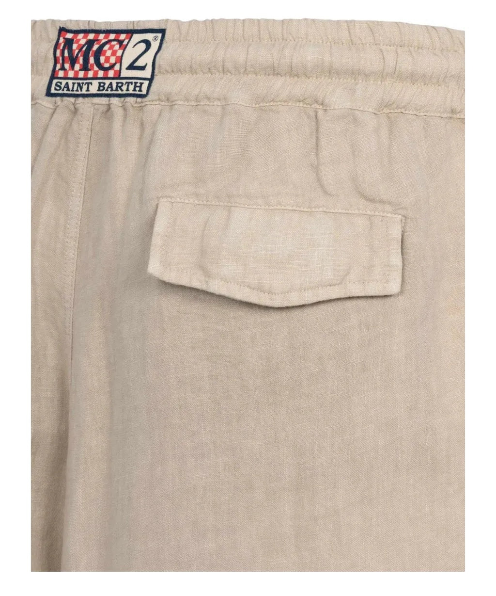 Bermuda Uomo in Lino Marseille-Mc2 Saint Barth-Shorts-Vittorio Citro Boutique