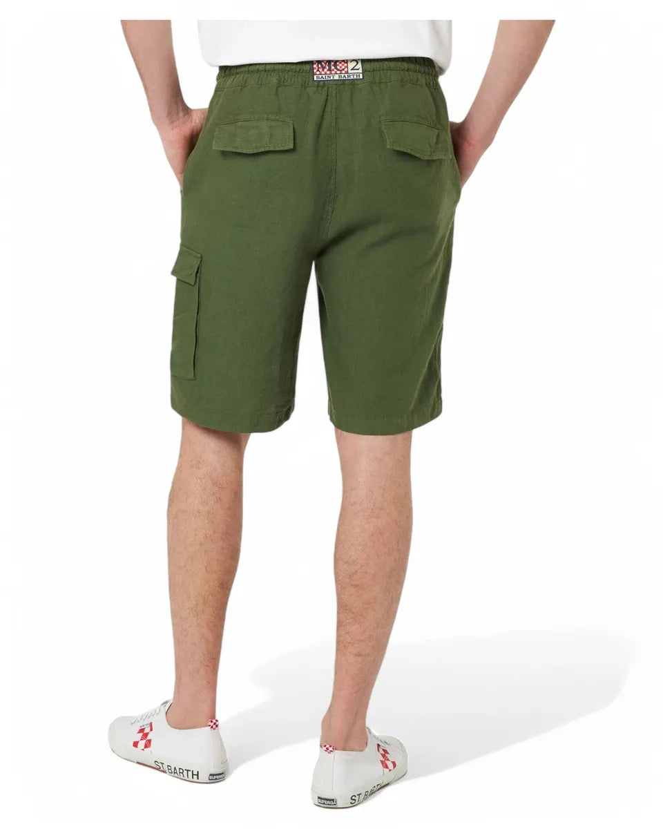Bermuda Uomo in Lino Marseille-Mc2 Saint Barth-Shorts-Vittorio Citro Boutique
