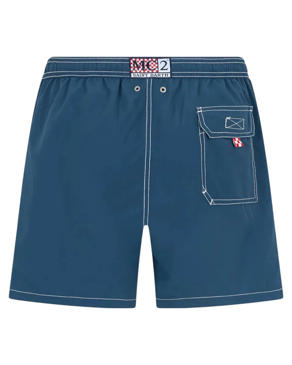 Costume Da Bagno Uomo Bugatti - Slip Sportivo In Poliestere Asciugatura Rapida - Foto 2