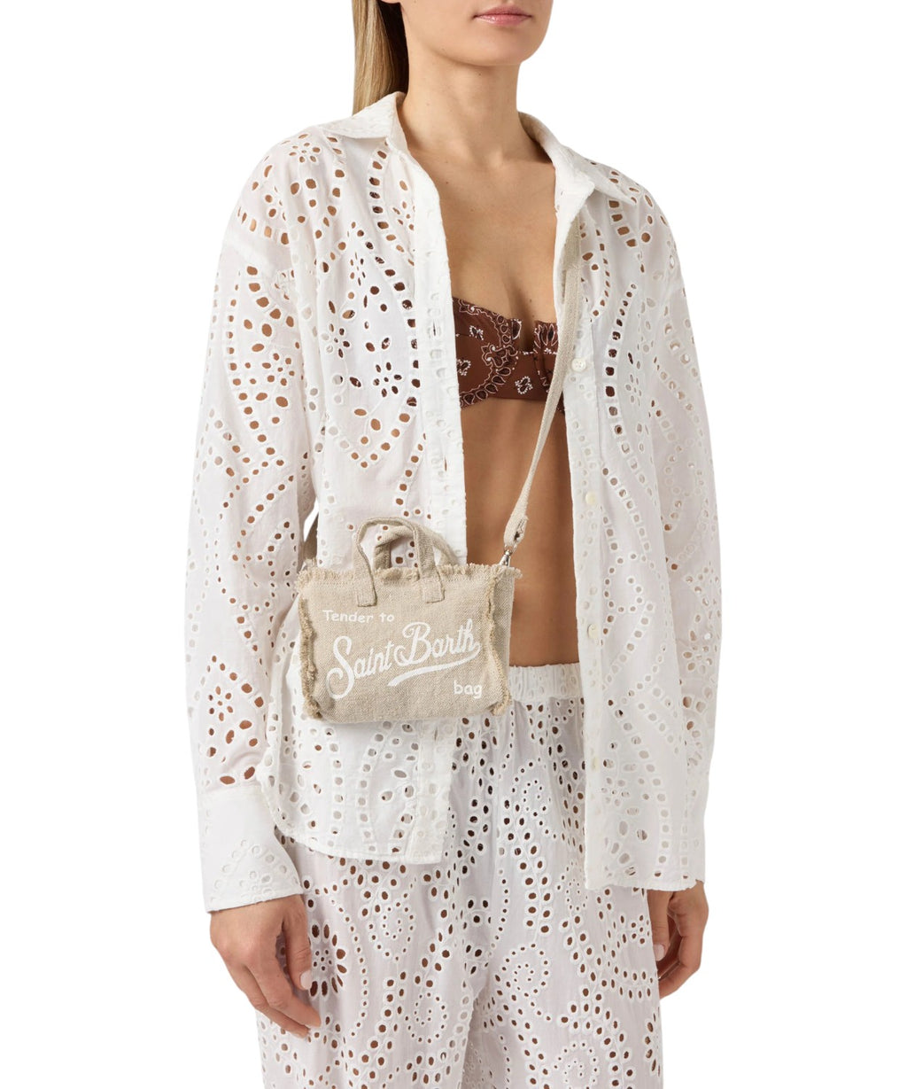 Phone Bag MC2 Saint Barth z lnu s logem