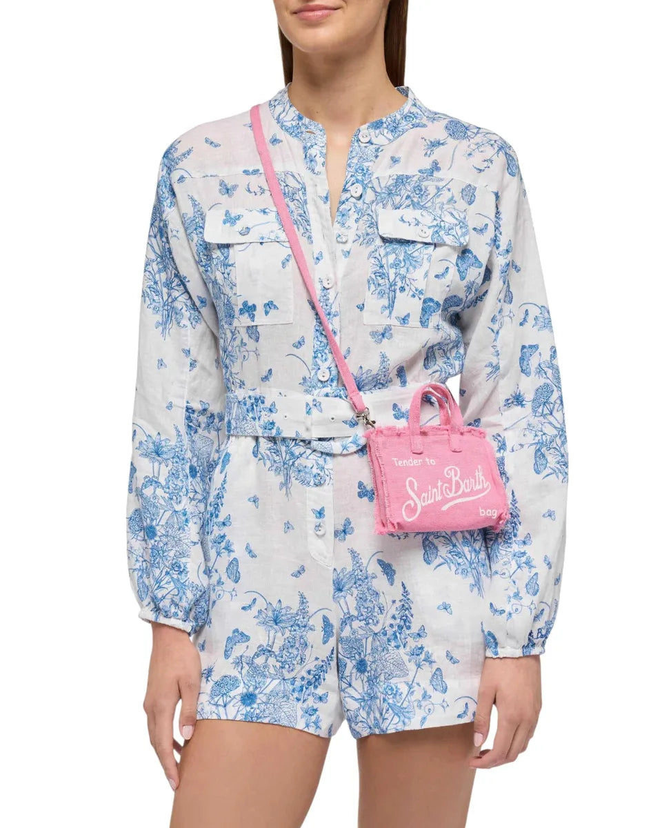 Phone Bag in lino-Mc2 Saint Barth-Pochette-Vittorio Citro Boutique