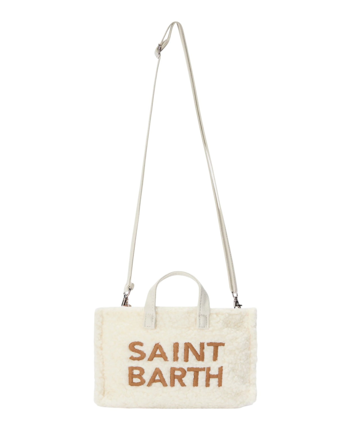 Mc2 Saint Barth Phone Bag in Teddy con Logo