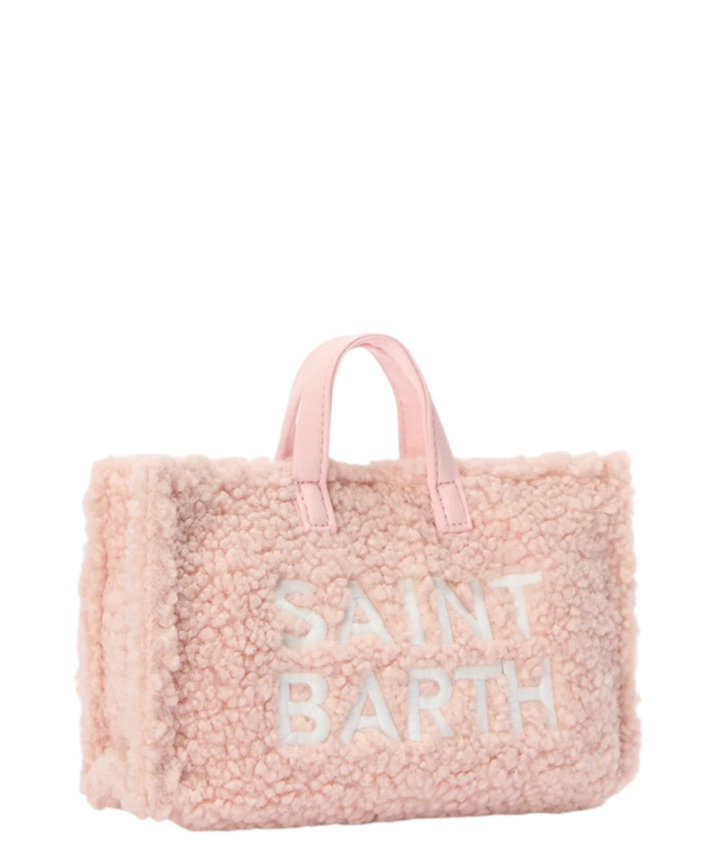 Mc2 Saint Barth Phone Bag in Teddy con Logo