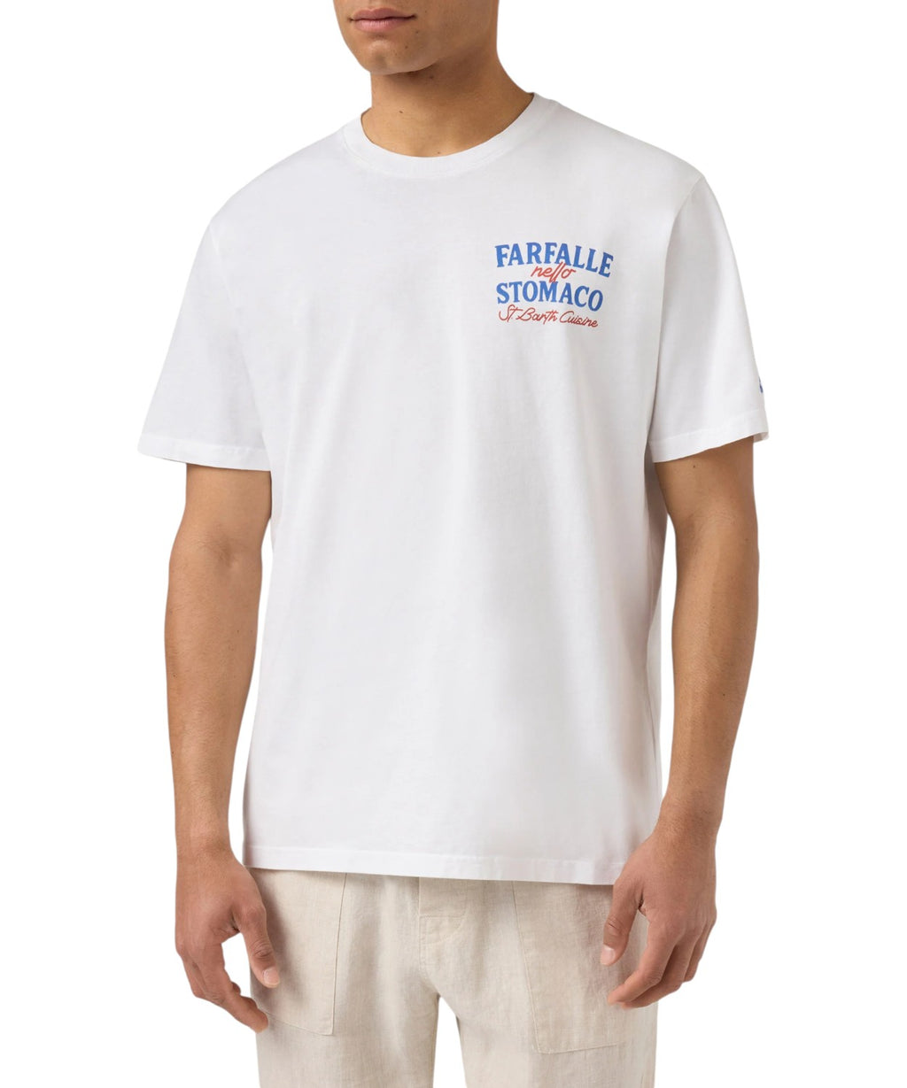 Heren T-shirt Portland MC2 Saint Barth met Zomerse Print