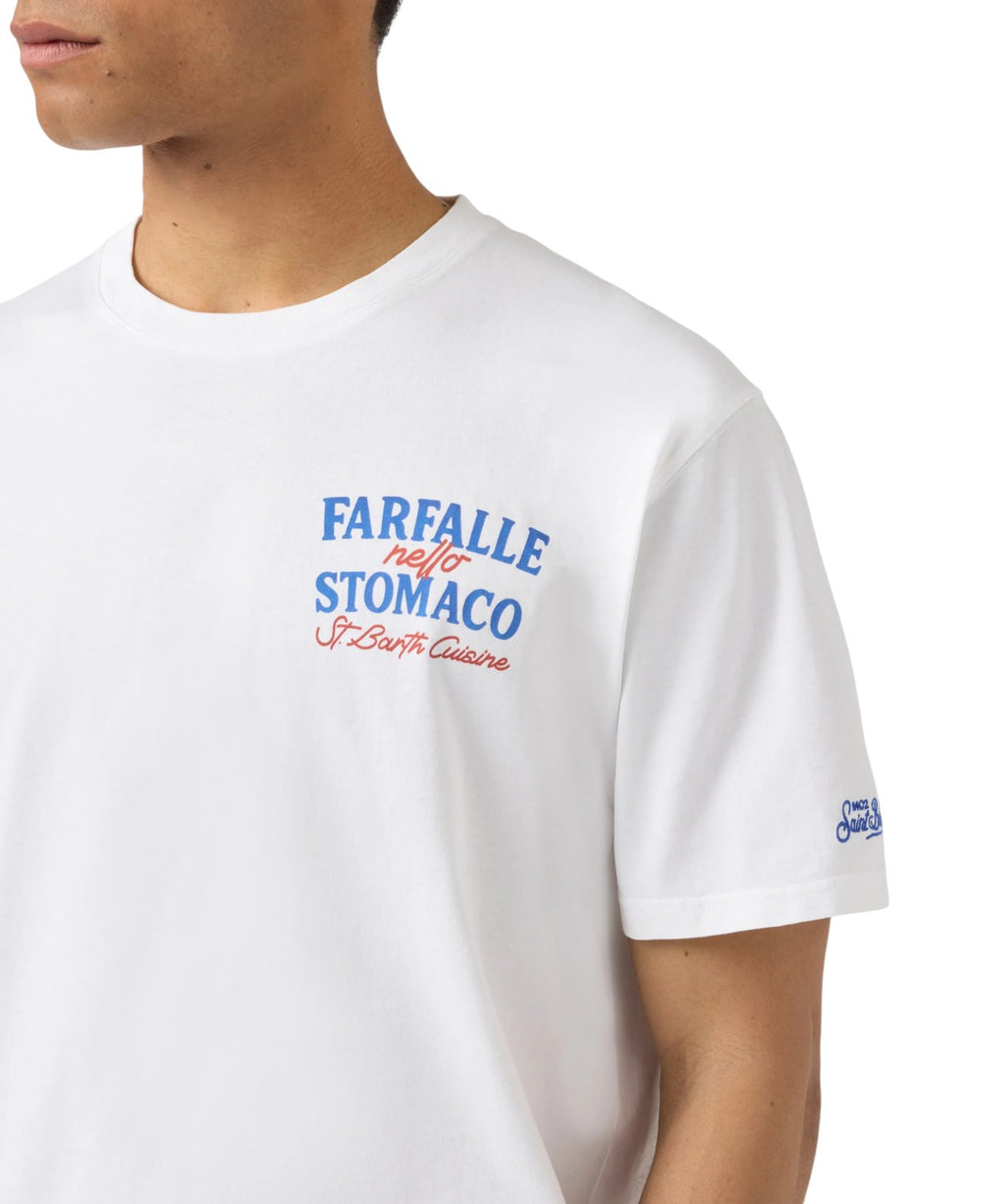 Heren T-shirt Portland MC2 Saint Barth met Zomerse Print