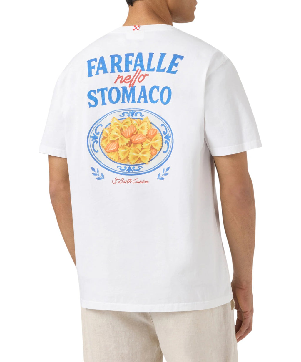 Heren T-shirt Portland MC2 Saint Barth met Zomerse Print