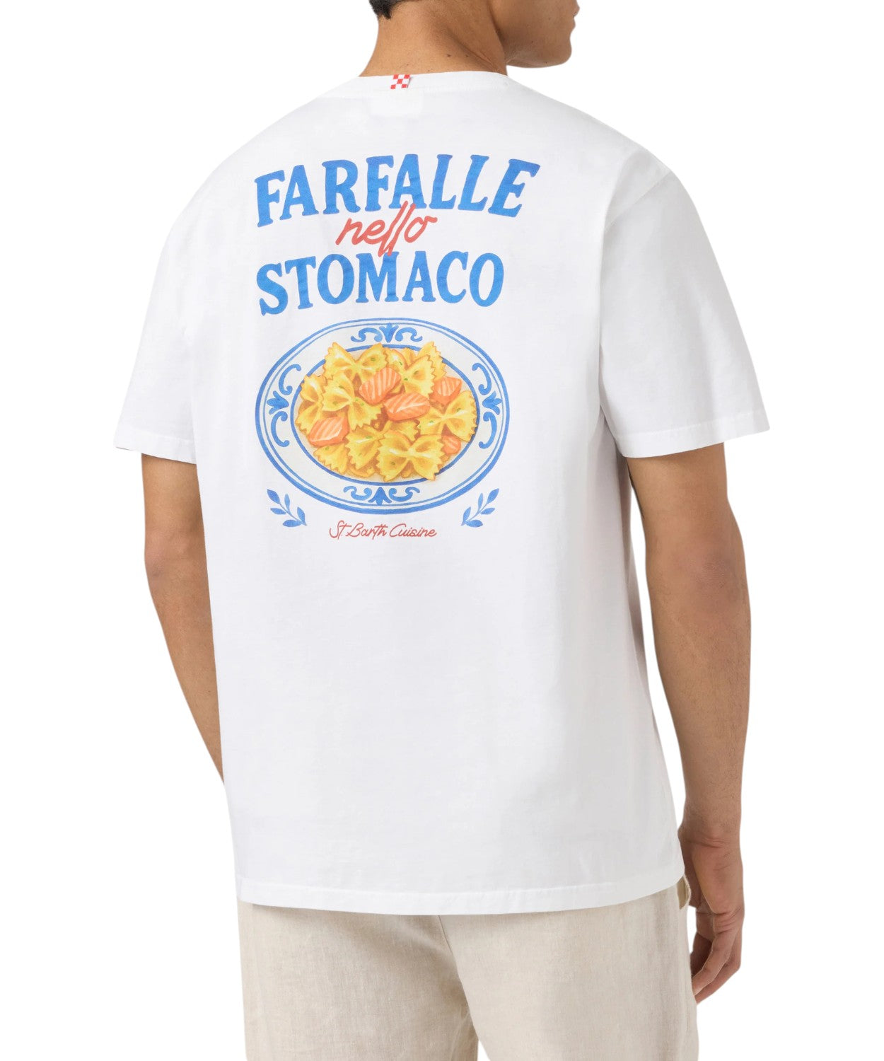Heren T-shirt Portland MC2 Saint Barth met Zomerse Print