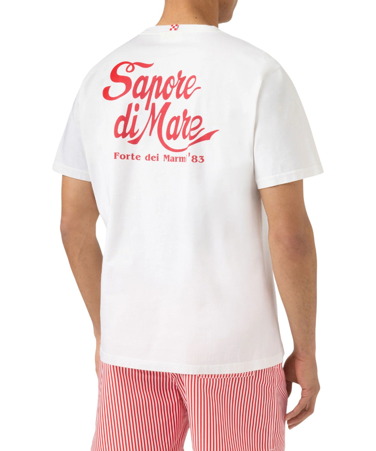 Heren T-shirt Portland MC2 Saint Barth met iconische print