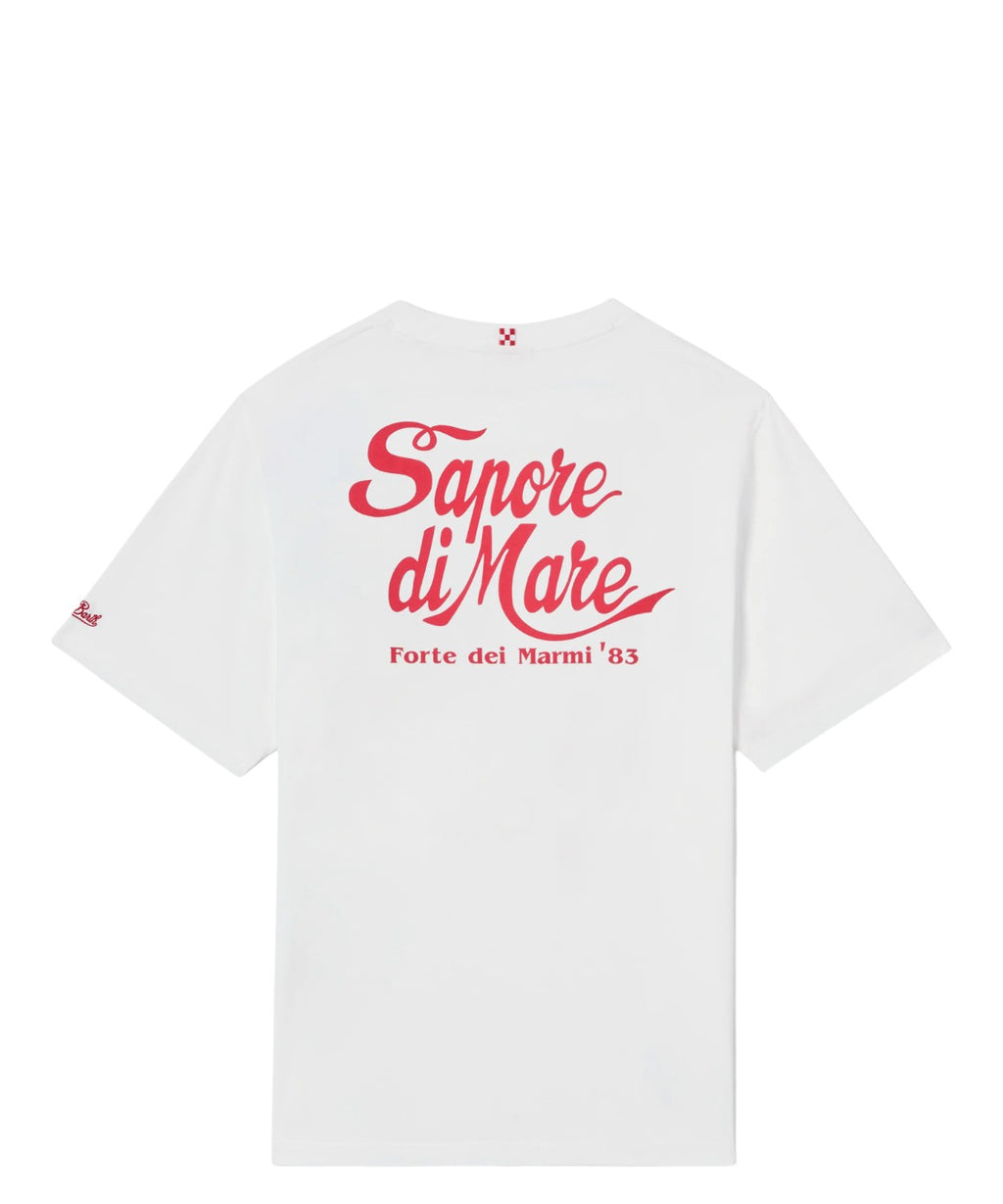 Heren T-shirt Portland MC2 Saint Barth met iconische print