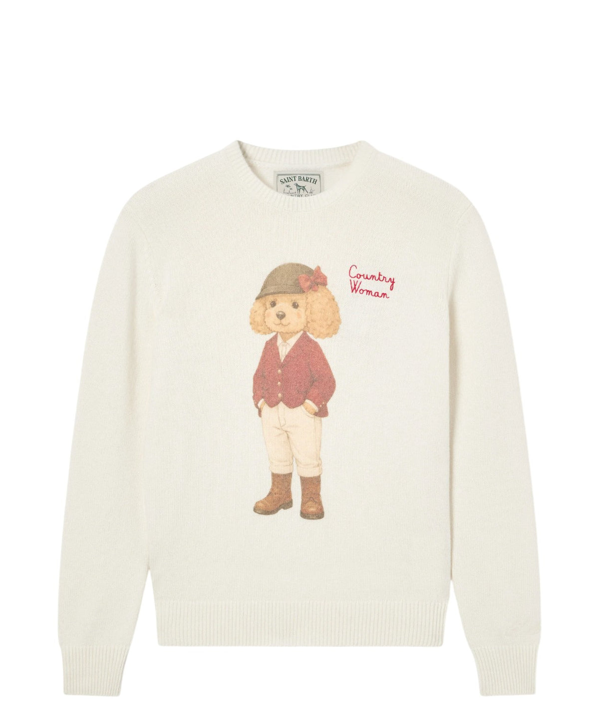 Maglione Donna MC2 Saint Barth New Queen con Stampa