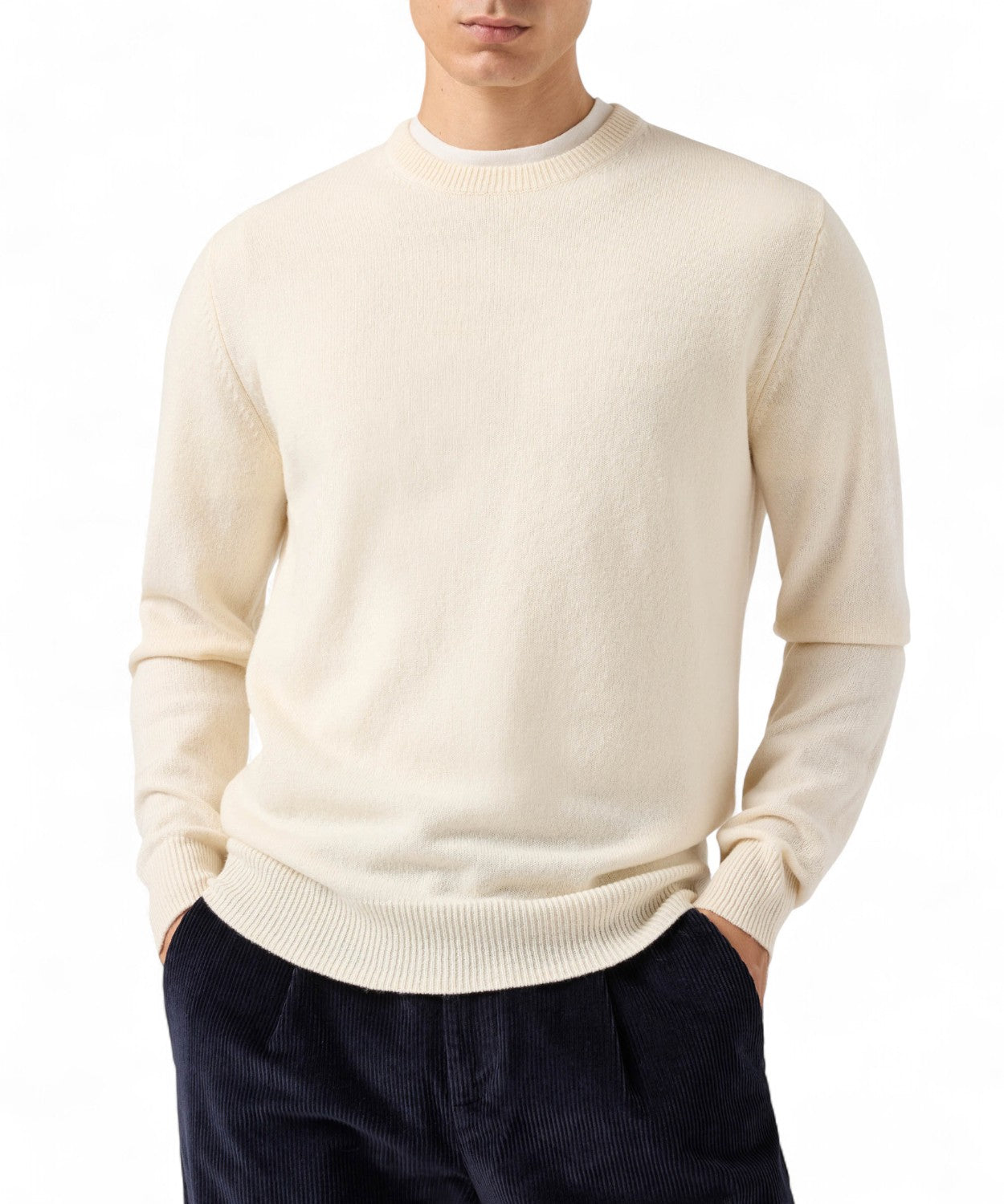 Maglione Regent Merino in lana e cashmere-Mc2 Saint Barth-Maglieria-Vittorio Citro Boutique