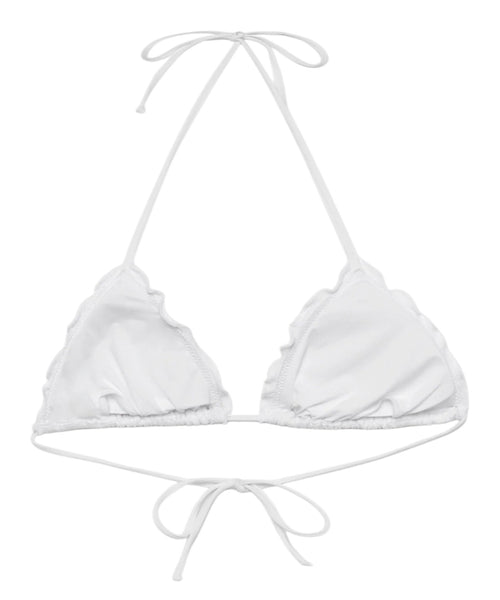Top Bikini Sagittarius Pizzo Sangallo con Design a Triangolo